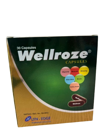 30 Capsules of wellroze